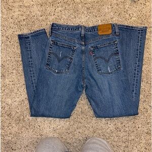 barley worn levi’s